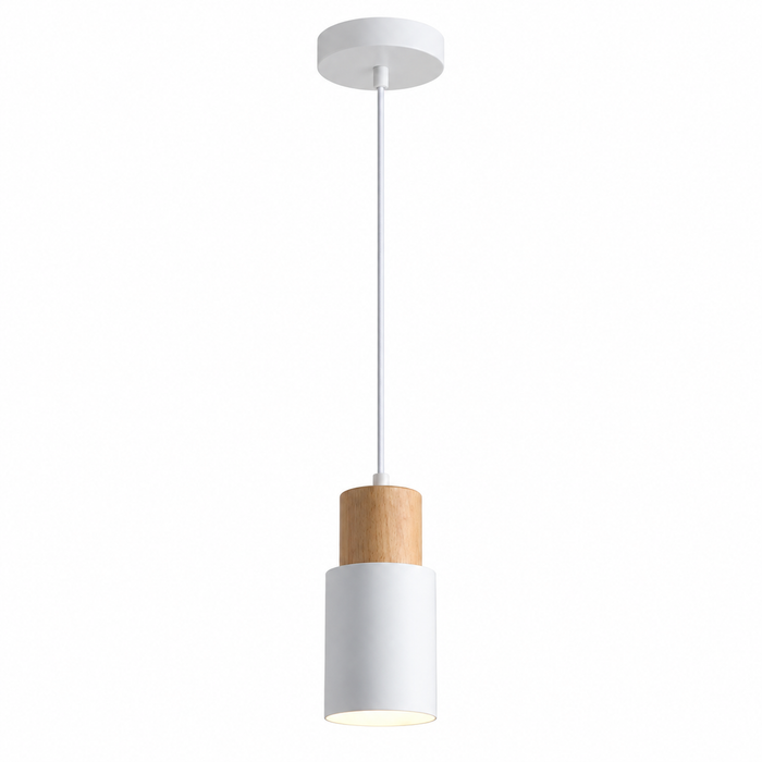 Nordic Macaron Cylinder Single LED Pendant Light