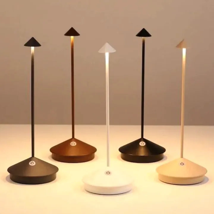 Rechargeable Cordless Table Lamp | Dimmable Touch Light For Indoor And Outdoor