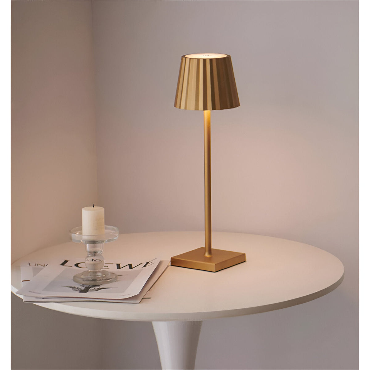 Cordless Table Lamp | Touch Dimmable Indoor Outdoor