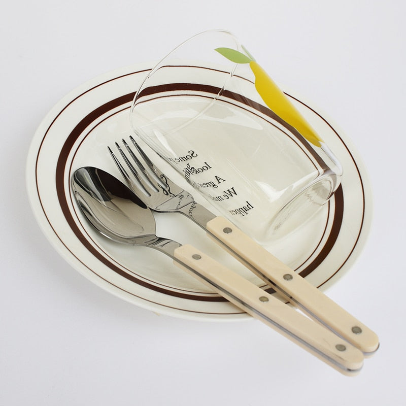 Classic Bistro Cutlery Set | Modern Stainless Steel