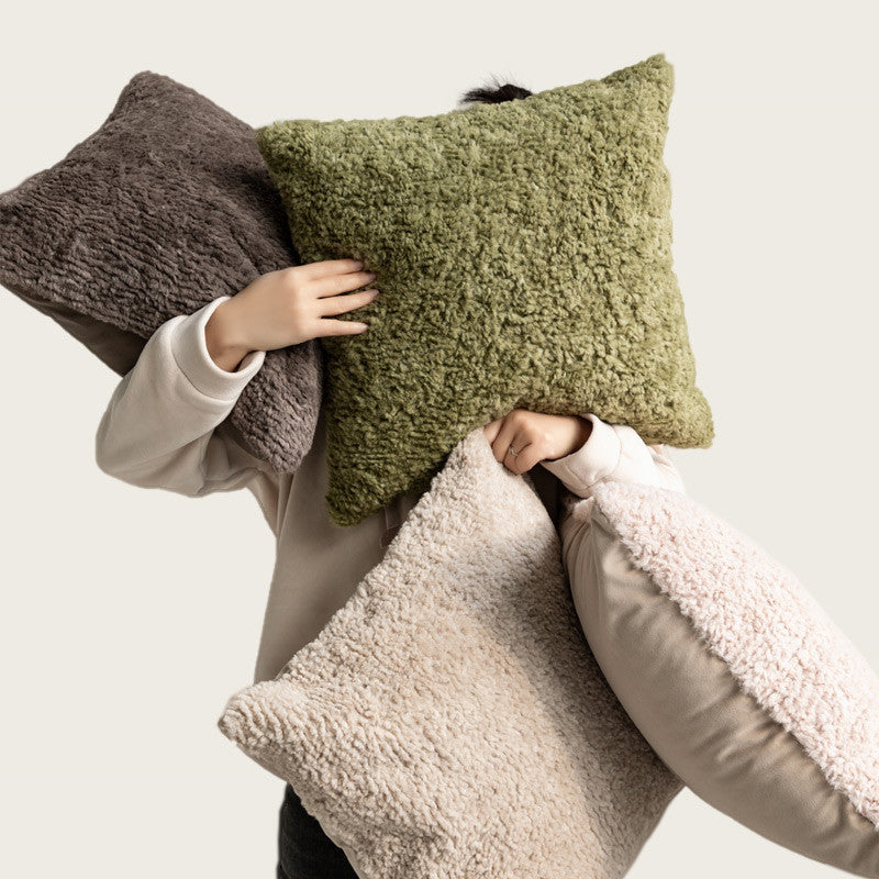Fluffy Soft Cushion | Plush 45 x 45 cm