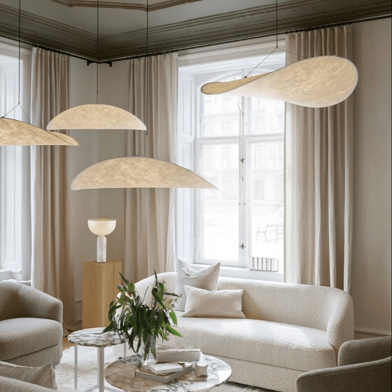 Japandi Cloud Pendant Light | Soft Floating Shade