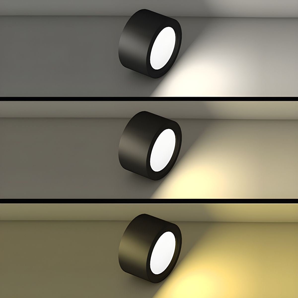 Minimalist Iron Surface Mounted LED Downlight Round Cylinder View 13