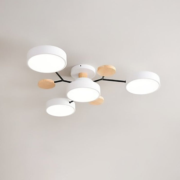 Scandinavian Branch LED Ceiling Light - Dimmable Detail