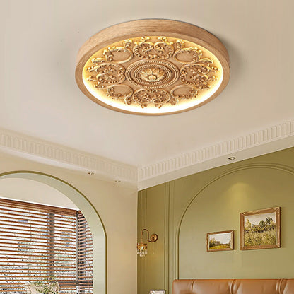 Modern Minimalist Artistic LED Flush Mount Ceiling Light