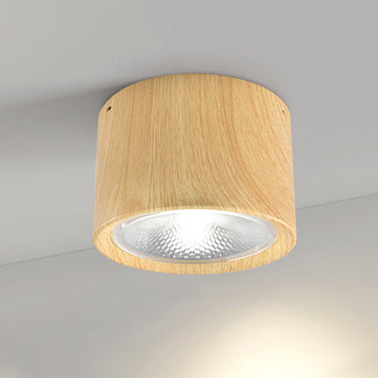 Nordic Cylinder Spotlight LED Flush Mount Ceiling Light