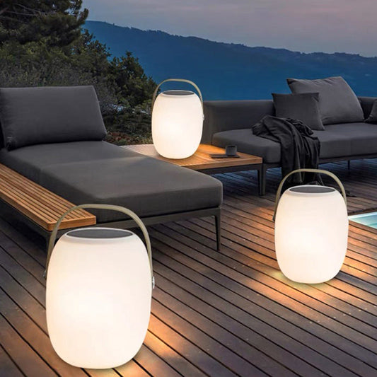 Solar Portable LED Waterproof Outdoor Lantern Light