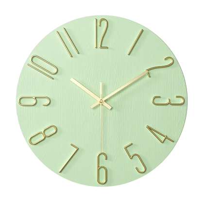 Modern Wall Clock | Minimalist Quartz For Living Room