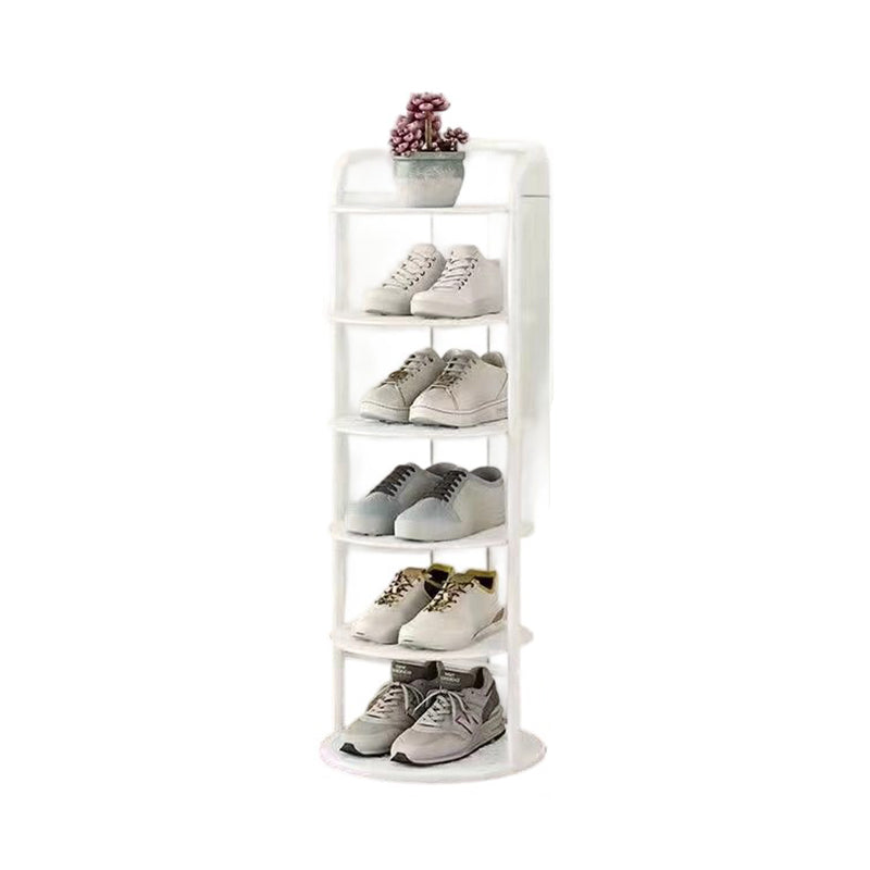 Modern Minimalist Shoe Rack | Round Multi Tier