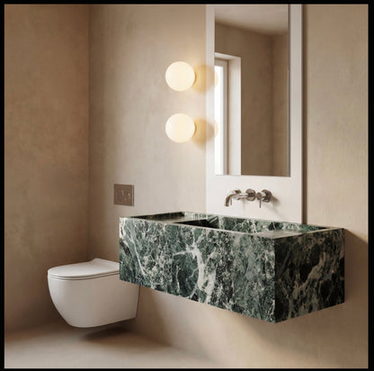 Globe Wall Light | Modern LED Round Sconce for Bathroom & Hallway