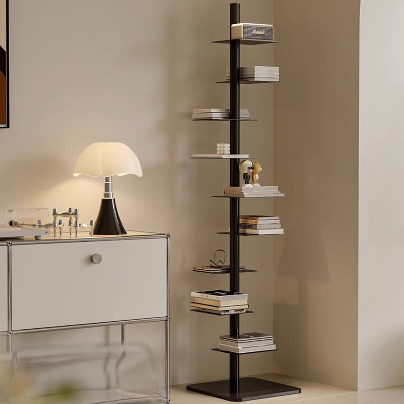 Modern Spiral Bookshelf Corner Storage Rack