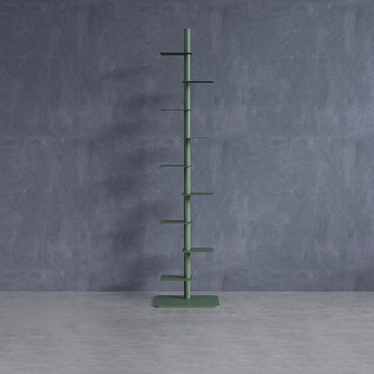 Modern Spiral Bookshelf Corner Storage Rack