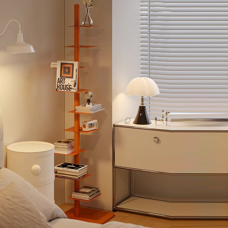 Modern Spiral Bookshelf Corner Storage Rack