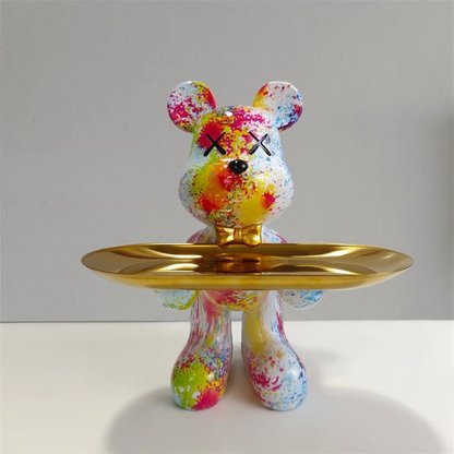 Decorative Bear Storage Tray | Figurine