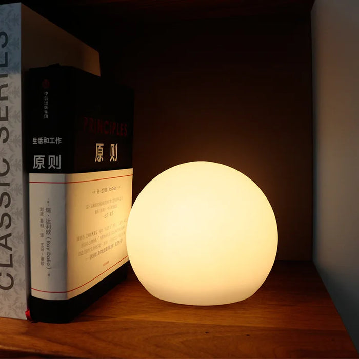 Rechargeable LED Ball Table Lamp | 16 Colour Modes With Remote For Bedroom & Living Room