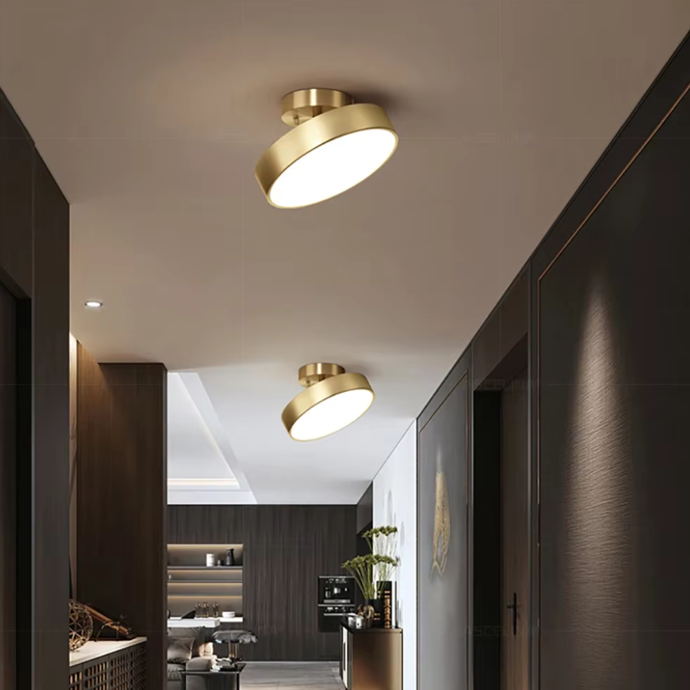 Round Flush Mount Ceiling Light