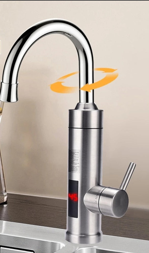 Electric Kitchen Water Heater Tap | Digital Display Faucet