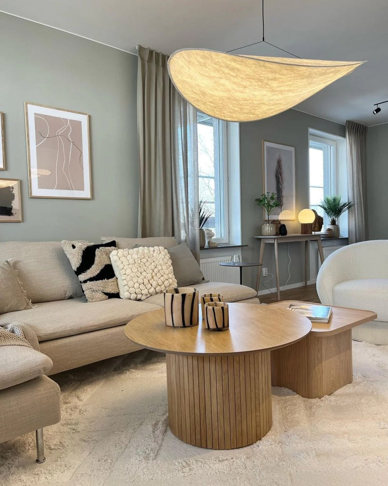 Japandi Cloud Pendant Light | Soft Floating Shade