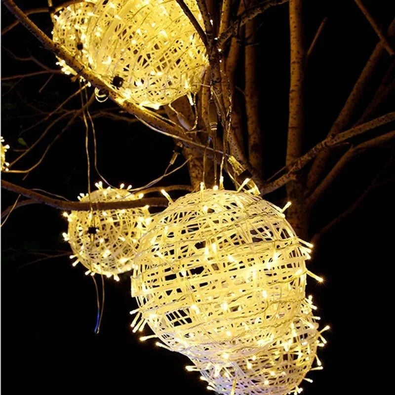 LED Garden Light Balls Outdoor | Hanging Sphere Lights