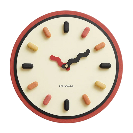 3D Nordic Wall Clock | Silent Sweep For Living Room & Bedroom