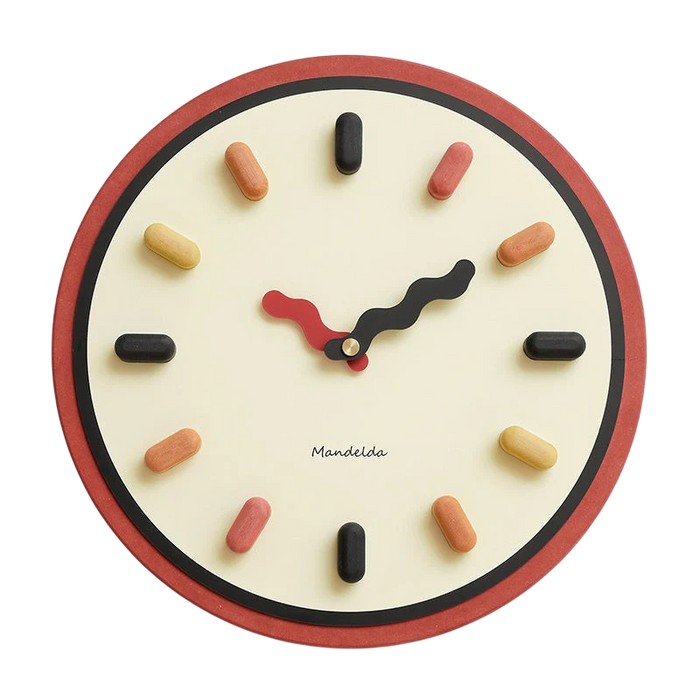 3D Nordic Wall Clock | Silent Sweep For Living Room & Bedroom