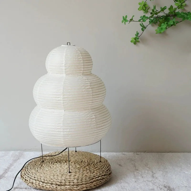 Japanese Style Floor Lamp | Dimmable Soft Ambient Lighting