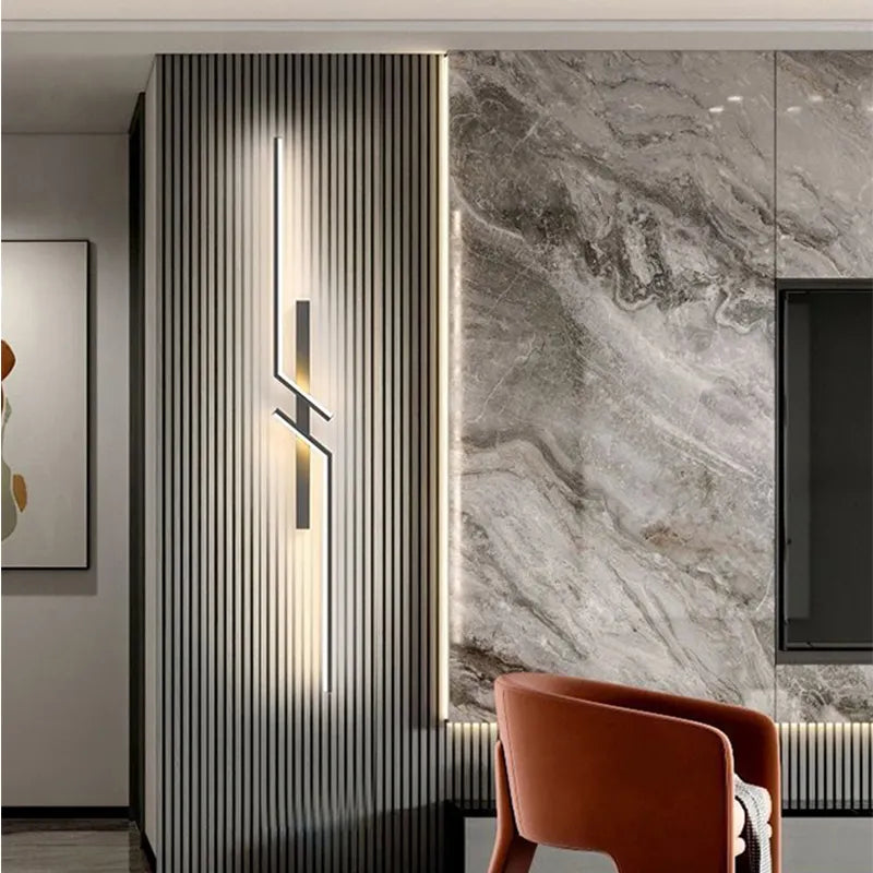 Modern Wall Light with Geometric Design | Sculptural Accent for Living Room