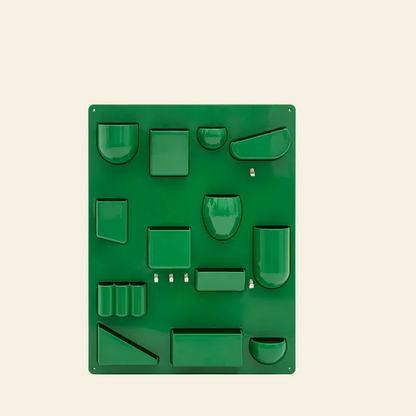 Wall Organiser Panel With Hooks And Pockets 68 x 52 cm