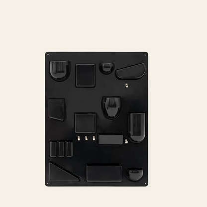 Wall Organiser Panel With Hooks And Pockets 68 x 52 cm