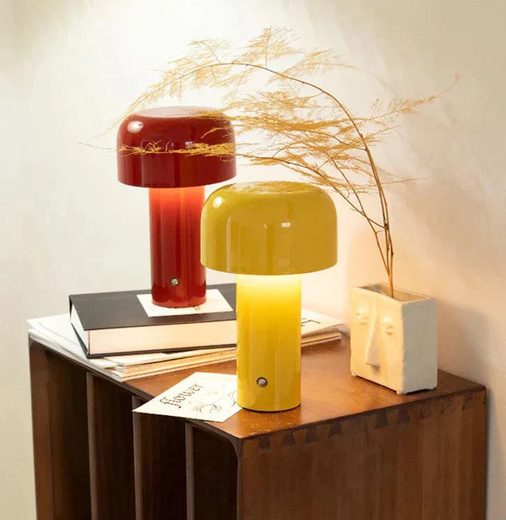 Minimalist Mushroom Table Lamp | LED Desk Lamp