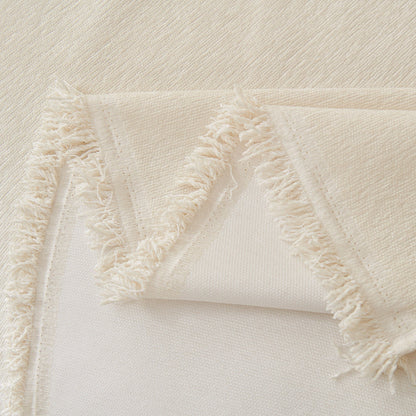 Boho Metal Fabric Sofa Cover Fringe Tassel View 13