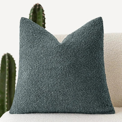 Boucle Cushion Cover Pinched Corner View 13