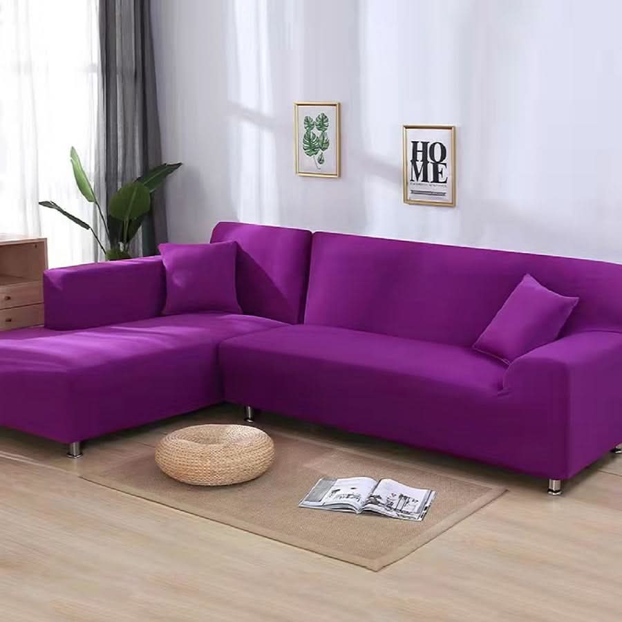 Sofa Cover | Stretch Non Slip Washable Protector For L Shaped Sectional