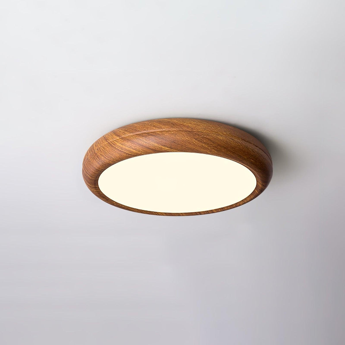 Grena Wood Grain Round Ceiling Light View 26