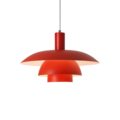 Pendant Light | Scandinavian Layered Shade For Dining Table Kitchen Island Living Room