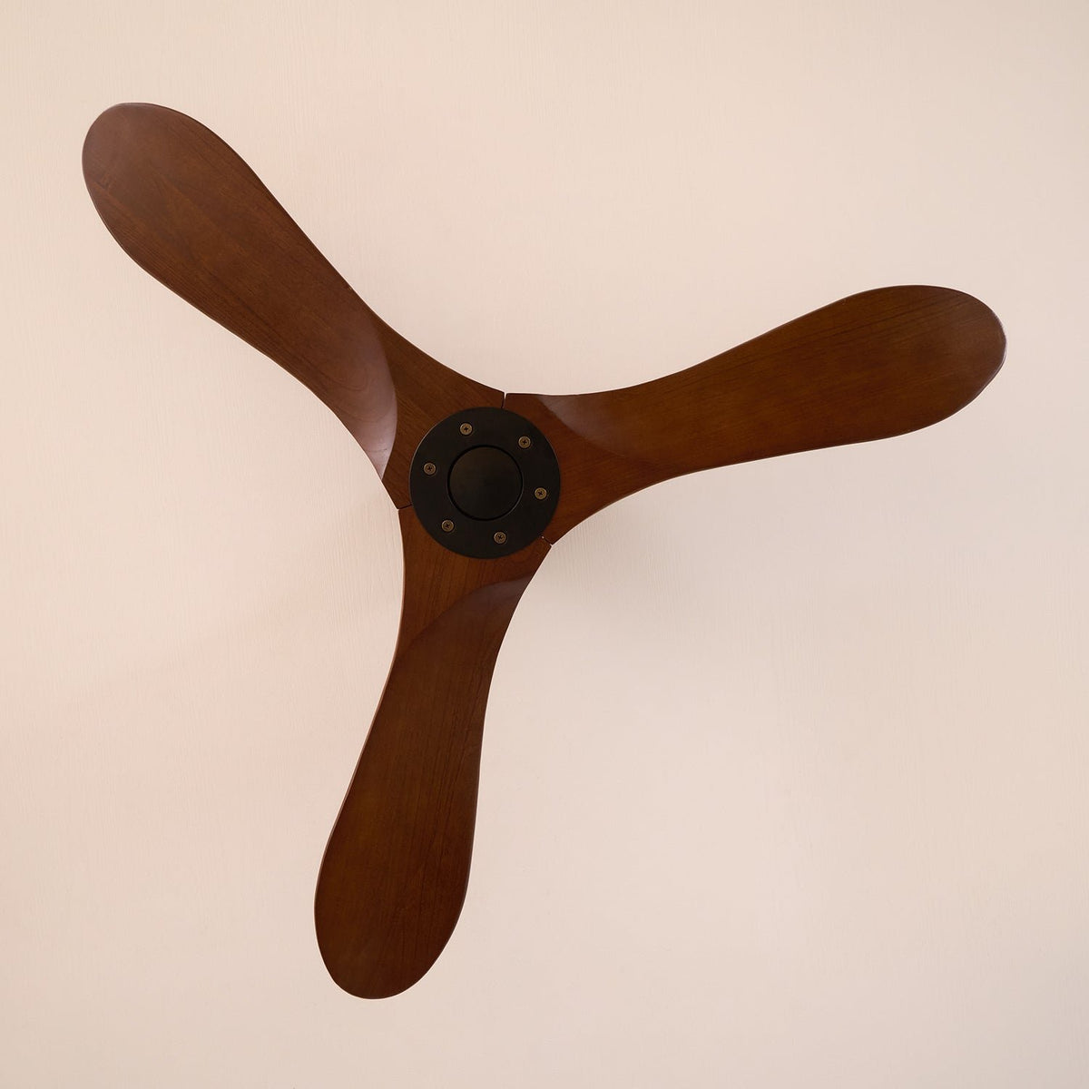 Leno Modern Walnut Wood Ceiling Fan with Remote View 28