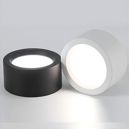 Minimalist Iron Surface Mounted LED Downlight Round Cylinder View 12