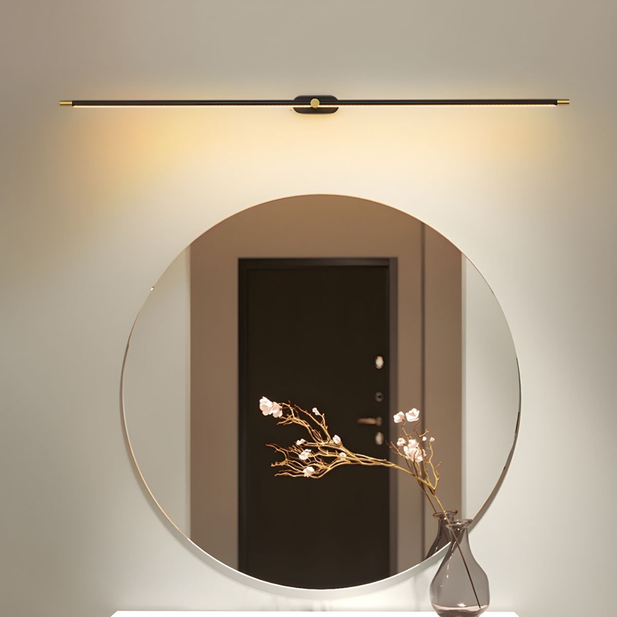 Minimalist Metal Wall Lamp Rechargeable Pivoting View 14