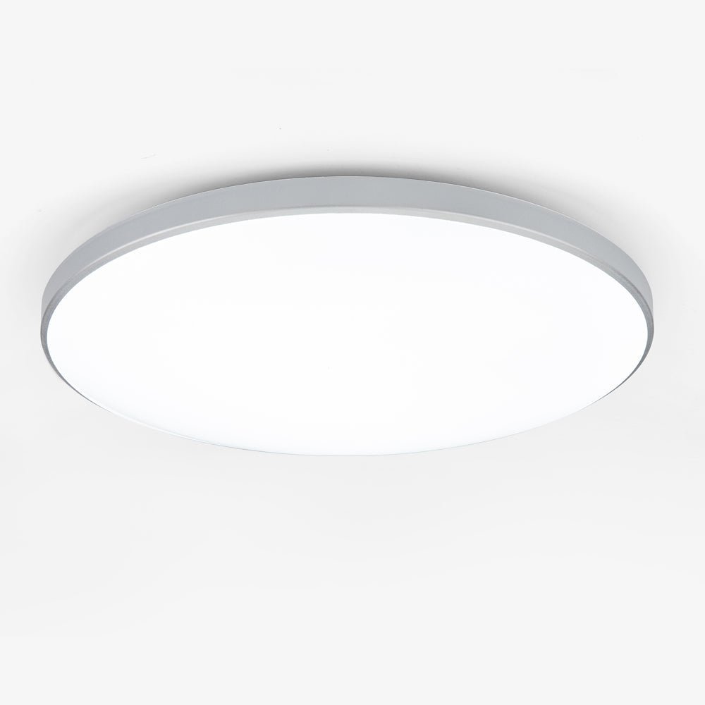 Minimalist Round LED Flush Mount Ceiling Light Slim Disc Angle