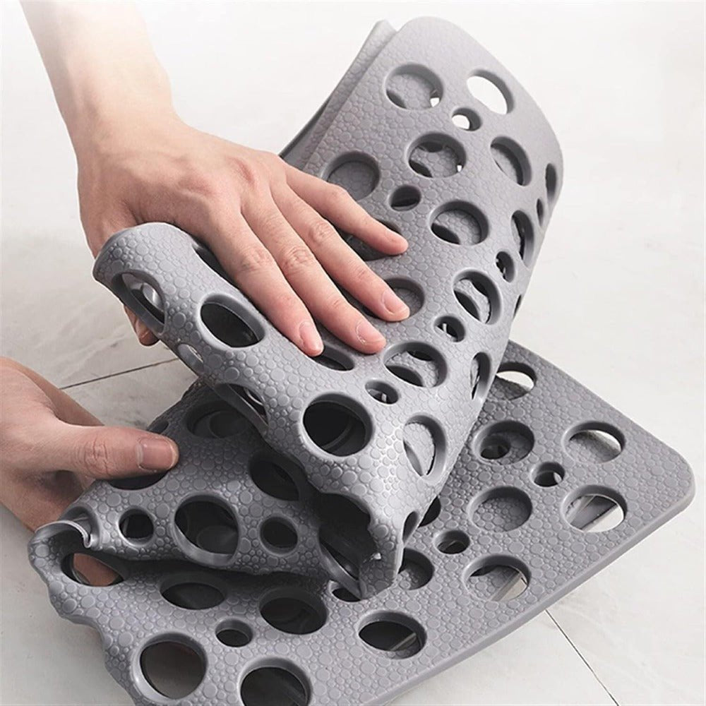 Minimalist Suction Shower Mat Bubble Hole Safety Floor View 12