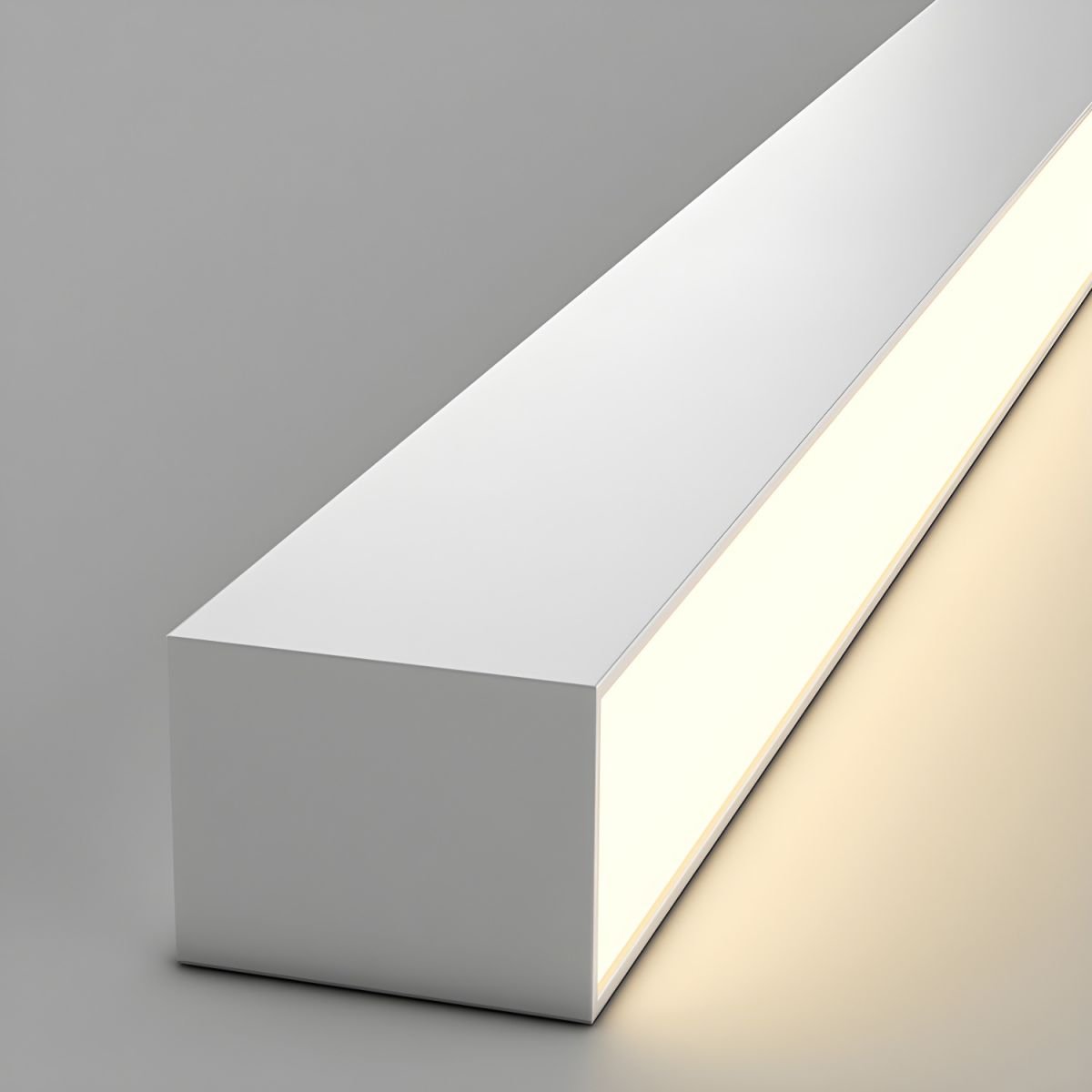 Modern Linear LED Pendant Flush Mount Light Slim Bar View 23