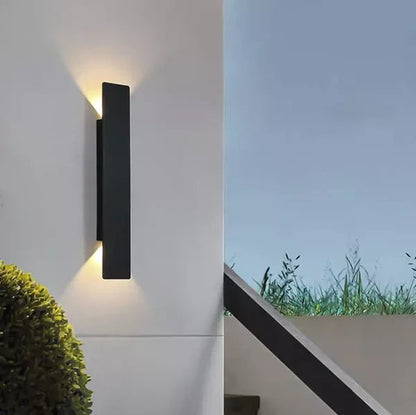 Modern Matte Waterproof Architectural LED Wall Lamp Up Down Angle