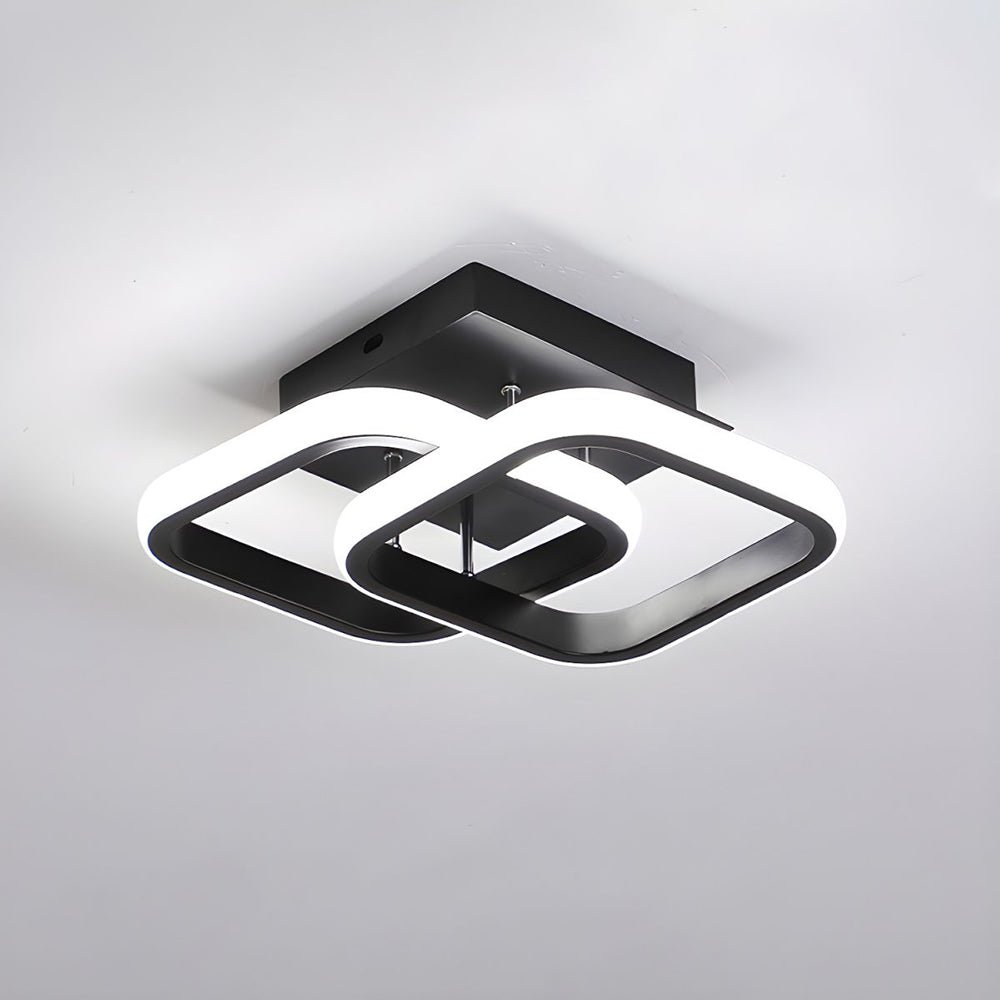 Modern Metal White LED Ceiling Light Full
