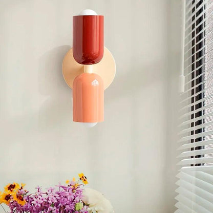 Modern Double Wall Light Up And Down LED Sconce For Bedroom Living Room & Hallway