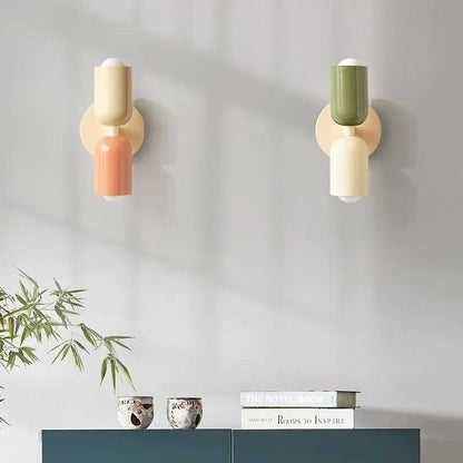 Modern Double Wall Light Up And Down LED Sconce For Bedroom Living Room & Hallway