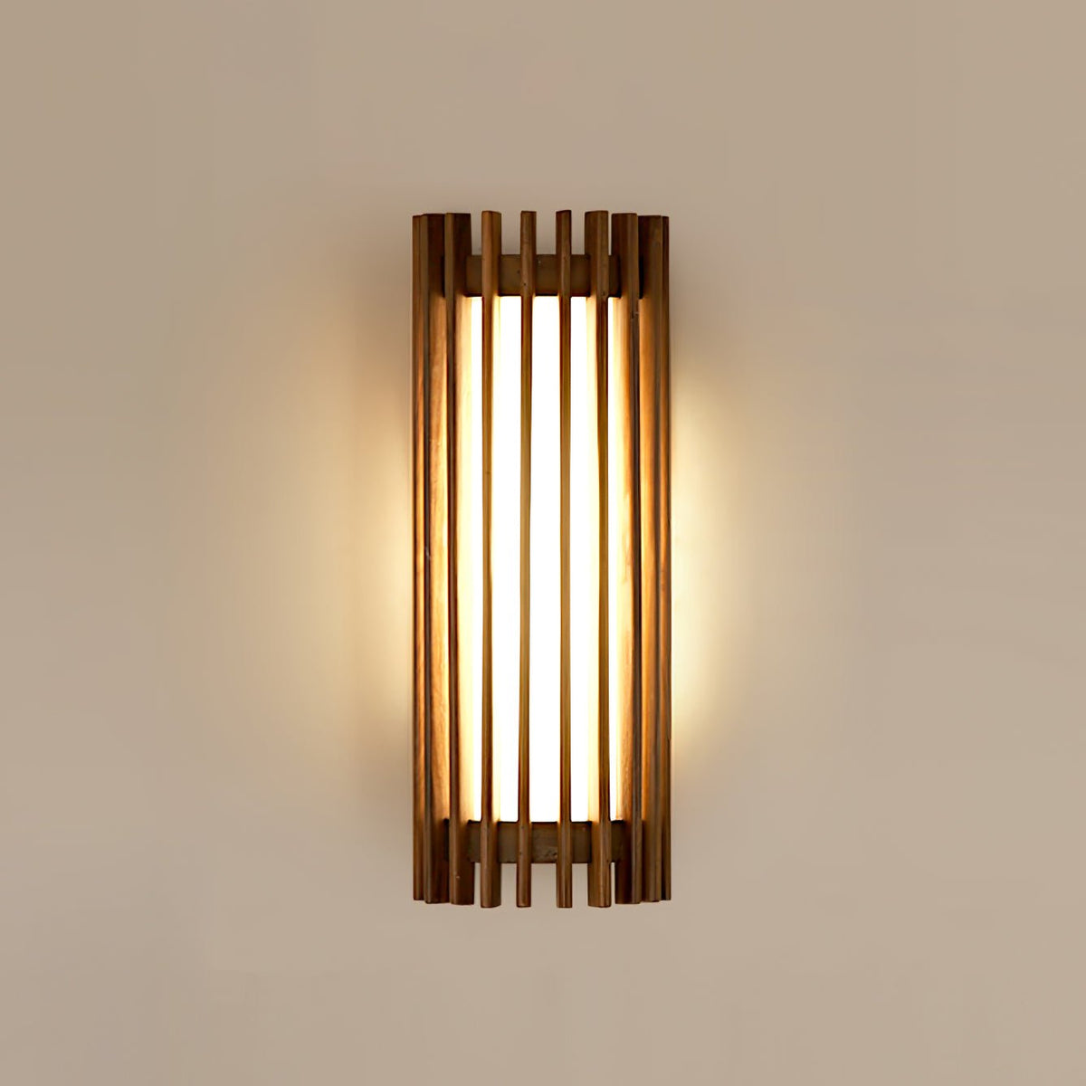 Neyra Walnut Indoor Wall Lamp Side
