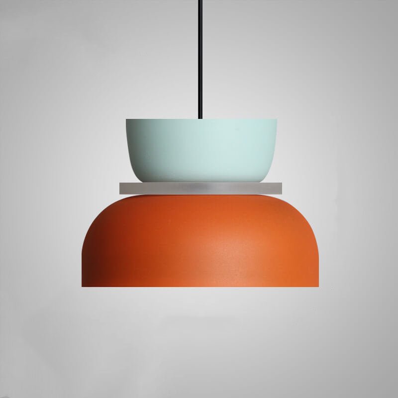 Nordic Macaron LED Pendant Light - Colourful Alternate