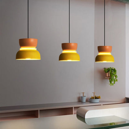 Nordic Macaron LED Pendant Light - Colourful View 12