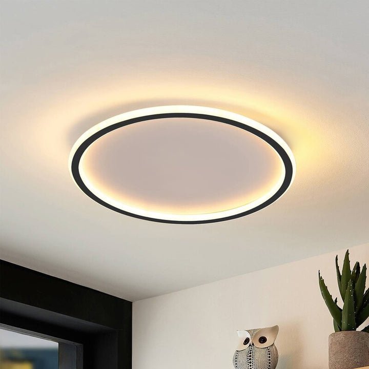 Nordic Style Disc LED Ceiling Lighting Angle
