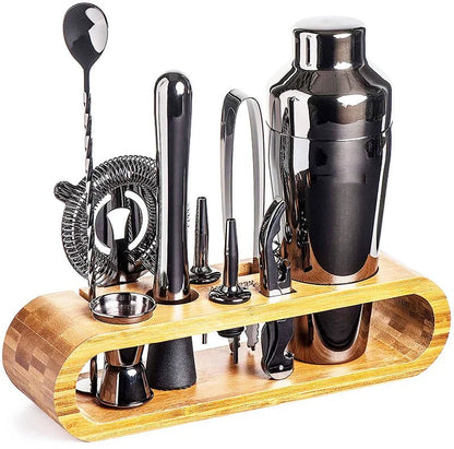 Professional Stainless Steel Cocktail Set Arch Stand Full